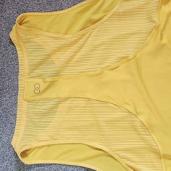 Calia Yellow Tank- size XL - Picture 3 of 4